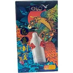 Презервативы с усиками Olo Flying Koi 1 шт. + Шарик + Лубрикант 4.5 г (ROZ6501053515)