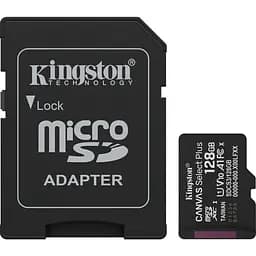 Карта пам'яті Kingston microSDXC Canvas Select Plus 128GB Class 10 UHS-I U1 V10 A1 + SD адаптер (SDCS3/128GB) [145076]
