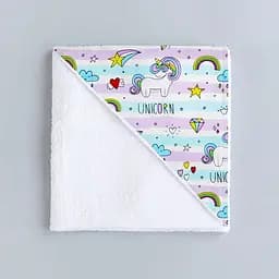 Наматрацник непромокаючий Cosas UnicornRainbow 70х120 см фіолетовий (WaterSheet_UnicornRainbow_120) - мініатюра 2
