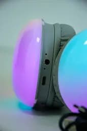 Бездротові навушники великі ігрові для пк з RGB LED підсвічуванням Welike WK-30 BT Disco Pulse - мініатюра 4