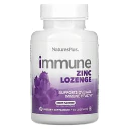 Цинк NaturesPlus імунна формула 60 жувальних таблеток