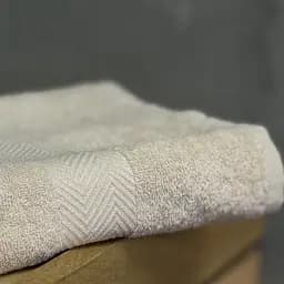 Рушник махровий Ecotton 50 x 80 см бежевий (25229) - мініатюра 2