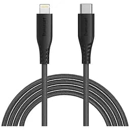 Кабель Tronsmart LCC06 MFI TypeC-Lightning cable 1.2m Black