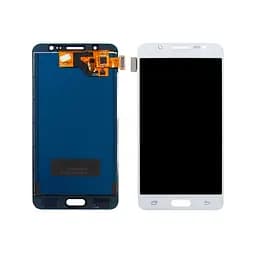 Дисплей для Samsung J510 Galaxy J5 2016 с белым тачскрином с регулируемой подсветкой