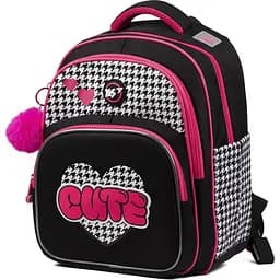 Полукаркасный рюкзак Yes Cute цвет черный YES ЦБ-00254098