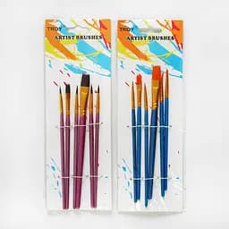 Набір пензлів C 60804, 6шт на листі (6900067608048) МІКС