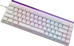 Клавіатура Ajazz NK68 Red switches White (NK68-R-W) - мініатюра 3