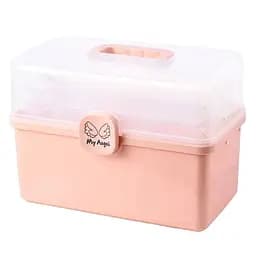 Органайзер для дрібниць MBM My Home PC-16, розмір S, 29х16х15,7 см, рожевий (PC-16 S PINK)