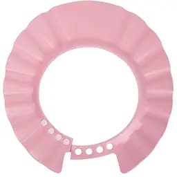 Козырек защитный Lindo для мытья и стрижки волос, розовый (K 1563)