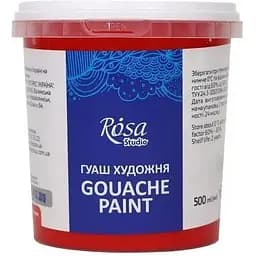 Фарба гуашева червона (906) 500 мл Rosa Studio