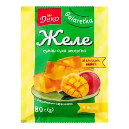 Желе Деко со вкусом манго 80 г