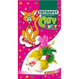 Іграшка для котів Tatrapet Caty funny набір мишок 5 см в асортименті