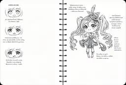Скетчбук ОКО Sketch Book Скетчбук Малюємо мангу та аніме експрес курс українською O SB MA - мініатюра 2