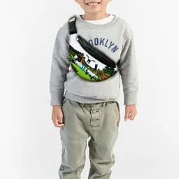 Сумка-бананка детская майнкрафт "Minecraft" с принтом ,32х15см,сумка для мальчика  через плечо (00144)