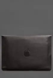 Шкіряний чохол-конверт BlankNote на магнітах для MacBook Air 15 (2023) Темно-коричневий - мініатюра 3