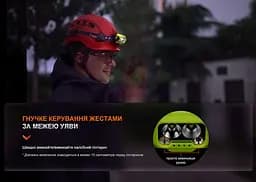 Ліхтар налобний Fenix WH23R з безконтактним датчиком - мініатюра 8