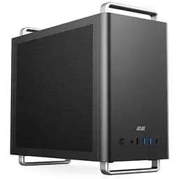 Корпус 2E Credo V300B, черный, без БП, Mini Tower, для Micro ATX/Mini ITX, 1xType-C/2xUSB 3.0/1xUSB 2.0, макс. CPU – 160 мм