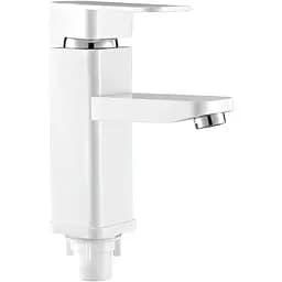 Змішувач для умивальника PLAMIX Kub-001 White (PM0611)