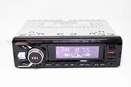 Автомобільна магнітола 1DIN з Bluetooth, RGB-підсвіткою та LCD-дисплеєм, ресивер в авто з підтримкою USB, TF/microSD і AUX, MP3 - мініатюра 6