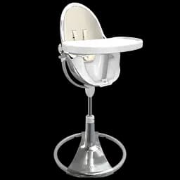 Стільчик для годування Bloom Fresco Silver/Coconut white (E10535-S\E10516-CWL) - мініатюра 2