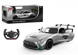 Машинка Mercedes-AMG GT2 сірий RASTAR модель 1:14 Автомобіль на дистанційному керуванні + пульт 2,4 ГГц