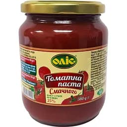 Томатная паста Олис Смачного 25% 380 г