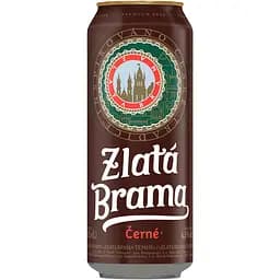 Пиво темное Zlata Brama Cerne 4.5 % 0.5 л