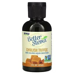 Замінник харчування Now Better Stevia English Toffee 59 мл