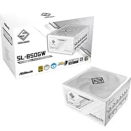 Блок живлення ASRock Steel Legend 850W ATX 3.1 80+ Gold White (SL-850GW) - мініатюра 11