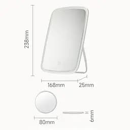 Дзеркало для макіяжу Xiaomi Jordan-Judy LED Makeup Mirror PRO 9.5" (NV662) - мініатюра 7