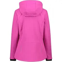Куртка CMP Women's Lightweight Softshell Jacket with Detachable Hood Pink S (1097-39A5006-B818 38) - мініатюра 3