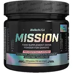Ноотроп BiotechUSA Mission Pink grapefruit 210 г