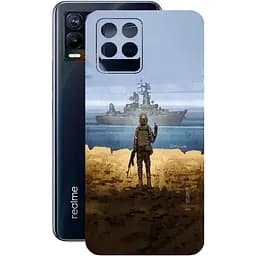 Защитная пленка StatusSKIN для Realme 8 2021 Корпус Винил Корабль