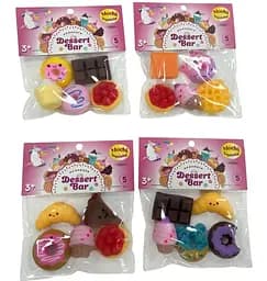 Коллекционные игрушки в наборе Monster Gum mochi squishy Десерт бар (T25004)