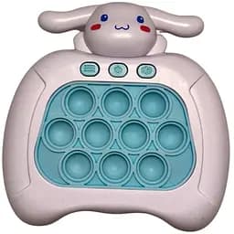 Електронна іграшка Quick Push Pop It із 4 режимами гри сіра