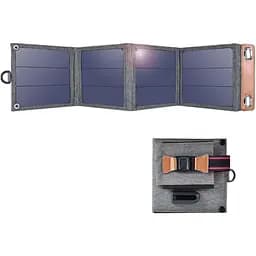 Портативна сонячна панель Altek 14W ALT-14 [2115548] [127046] - мініатюра 3