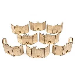 Комплект ширм Tower Rex для Игры Престолов 8 шт. Royal Set of Shields 8 for The Game of Thrones (2071-2)