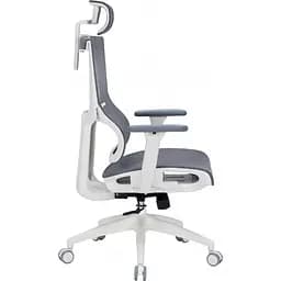 Офісне крісло OfficePro Elegant OC660-W-DG-DG White/Dark Gray [148665] - мініатюра 5