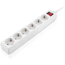 Мережевий фільтр живлення REAL-EL RS-6 Protect M 3m, white (EL122300033) - мініатюра 6