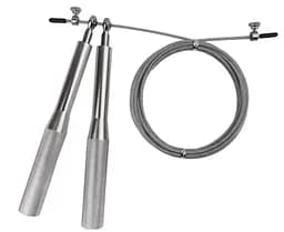 Скакалка швидкісна на підшипниках алюмінієва PowerPlay 4207 Elite Jump Rope Срібна 3 м (PP_4207_Silver) - мініатюра 4
