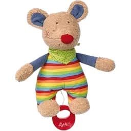 Мягкая музыкальная игрушка Мышка Sigikid 41535SK 23 см из безопасных материалов