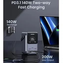 Портативний акумулятор Ugreen pb770 48000mAh 300W (25286) - мініатюра 4