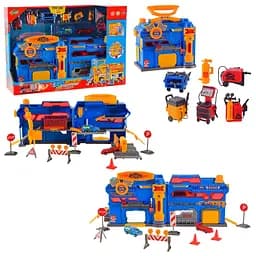 Детская игрушка паркинг "City Actione" Bambi SK-599SB 2 машинки в комплекте, свет, звук