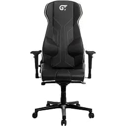 Геймерське крісло GT Racer чорне з білим (X-8007 Black/White)