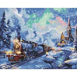 Алмазная мозаика Праздничное влечение AMO8102, 40х50 см