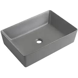 Умивальник накладний Mixxus Premium Quadro-0108 550x390x145 мм MP6652, Графит