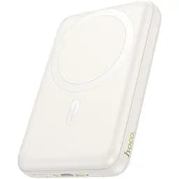 Зовнішній акумулятор Hoco J141 Grace MagSafe 10000mAh 20W (J141) Milky White (639194) [161341]
