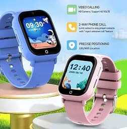 Дитячий 4G смарт годинник-телефон Lemfo M05 з GPS відстеженням, відеодзвінками, камерою та функцією прослуховування Чорний - мініатюра 6