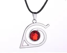 Кулон Наруто Naruto лого з каменем NR 22.26