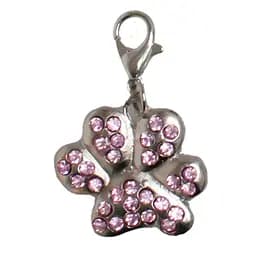 Підвіска на нашийник TatraРet Expert лапка з рожевими камінцями 3.8 см 